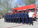Пожарная бригада на выезде